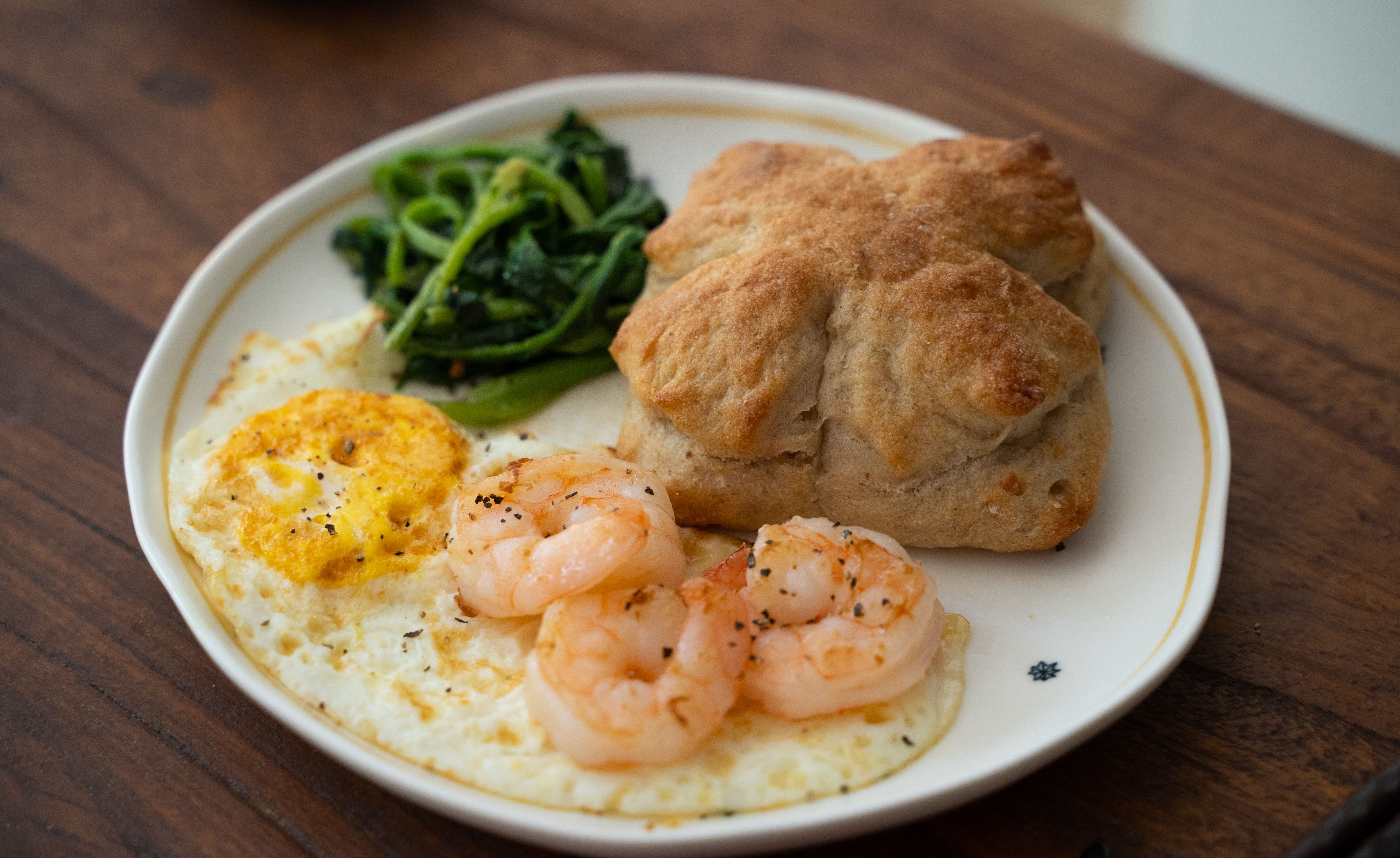 Shrimp Egg Benedict